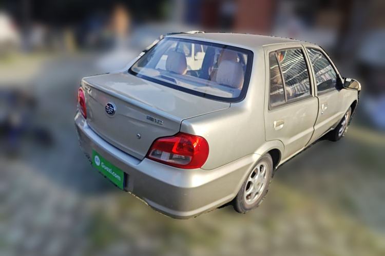 Used FAW Xiali 2012 N3 1.0L Sedan - Practical Model Rear Right 45 Deg