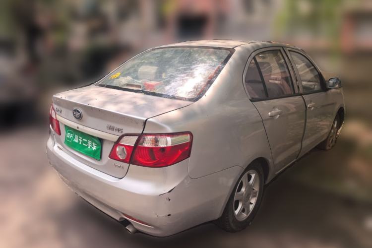 Used FAW Xiali N5 2011 1.3L Manual Luxury Airbag Version Rear Right 45 Deg