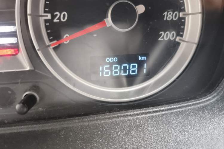 Used FAW Xiali N5 2014 1.3L Manual Comfort Version Odometer Close Up