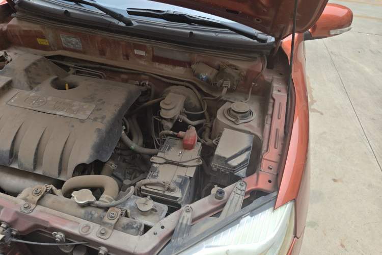 Used FAW Xiali N7 2013 1.3L Manual Comfort Model Engine Bay Left