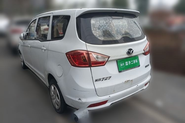 Used FAW Yingzhi 727 2016 1.5L Business Edition Rear Left 45 Deg
