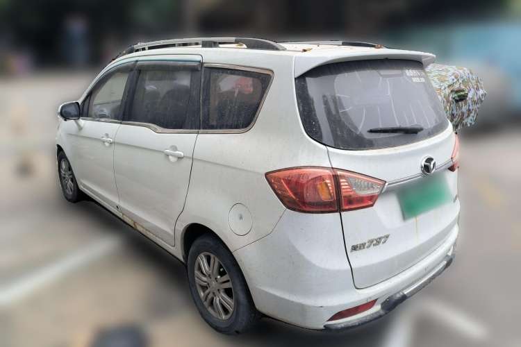 Used FAW Yingzhi 737 2015 1.5L Manual Deluxe Navigation Version Rear Left 45 Deg