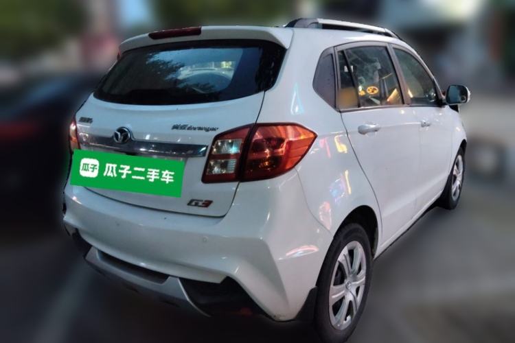 Used FAW Yingzhi G3 2014 1.5L Manual Zhihui Model Rear Right 45 Deg