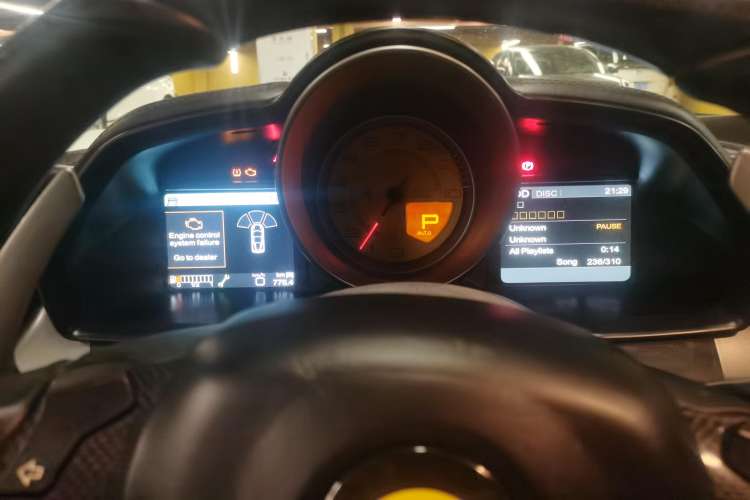 Used Ferrari 458 2011 4.5L Italia Instrument Cluster