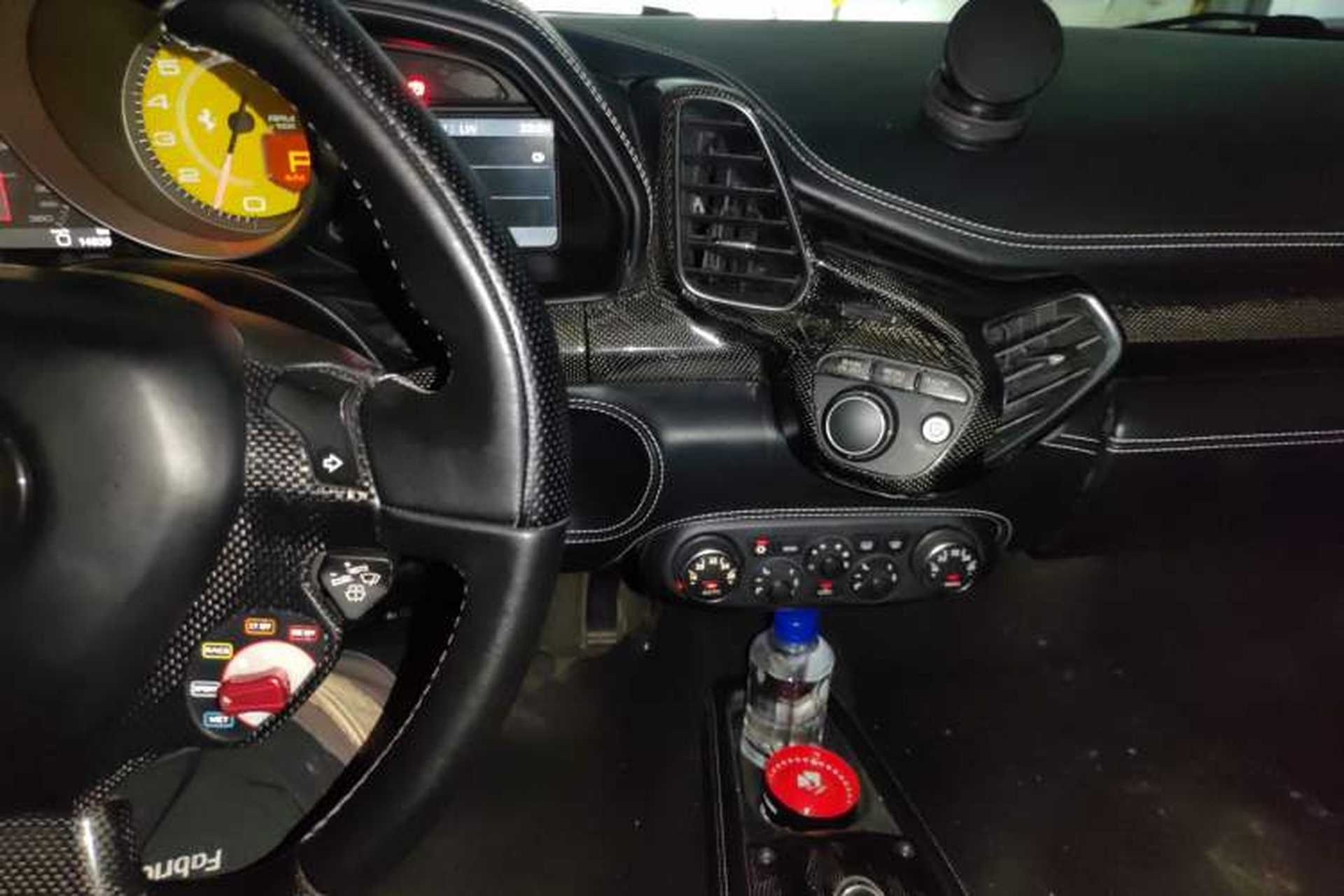 Used Ferrari 458 2013 4.5L Spider Audio And AC Panel