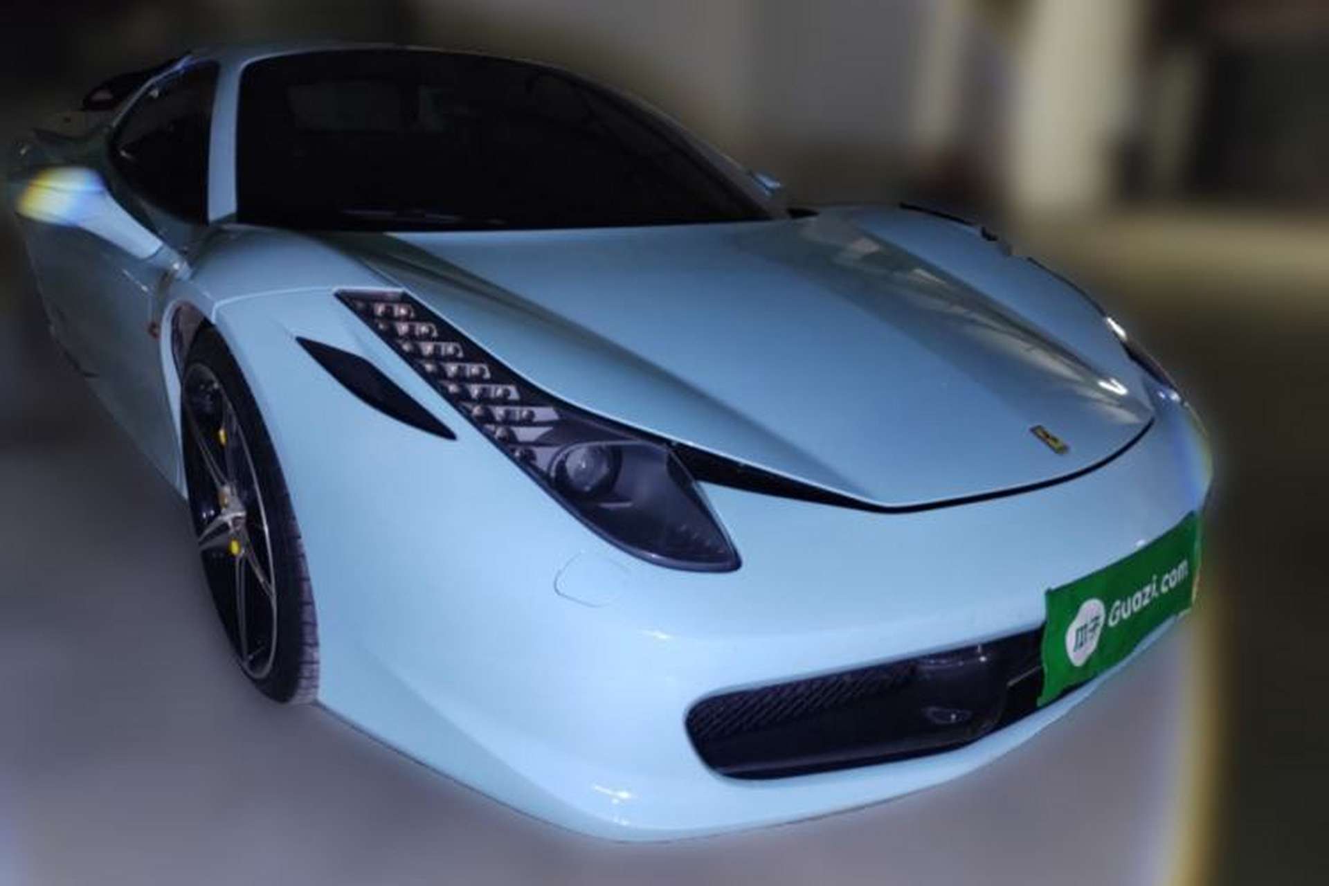 Used Ferrari 458 2013 4.5L Spider Front Right 45 Deg