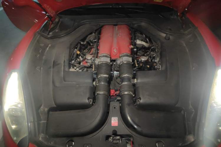 Used Ferrari California T 2009 4.3L Standard Edition Engine Bay