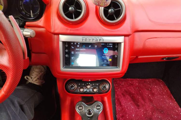 Used Ferrari California T 2009 4.3L Standard Edition Audio And AC Panel