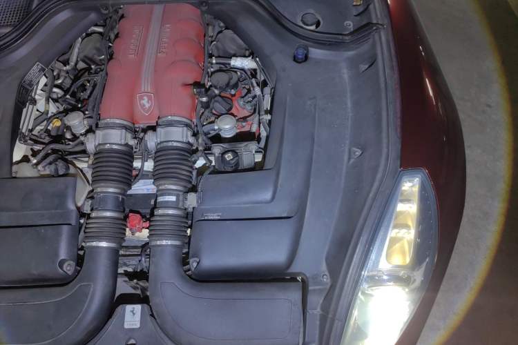 Used Ferrari California T 2009 4.3L Standard Edition Engine Bay Left
