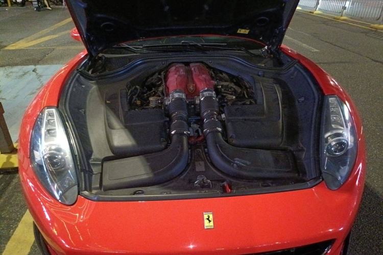 Used Ferrari California T 2012 4.3L Standard Edition Engine Bay