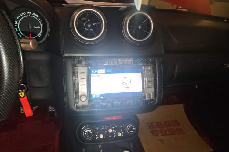 Used Ferrari California T 2012 4.3L Standard Edition Audio And AC Panel