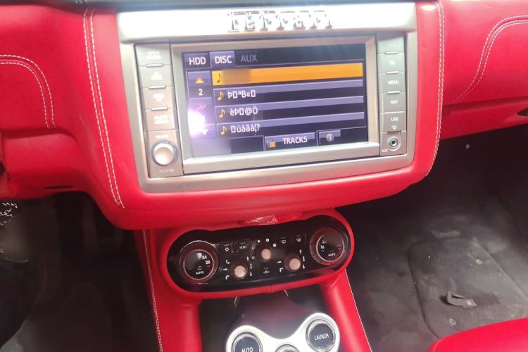 Used Ferrari California T 2012 4.3L Standard Edition Audio And AC Panel