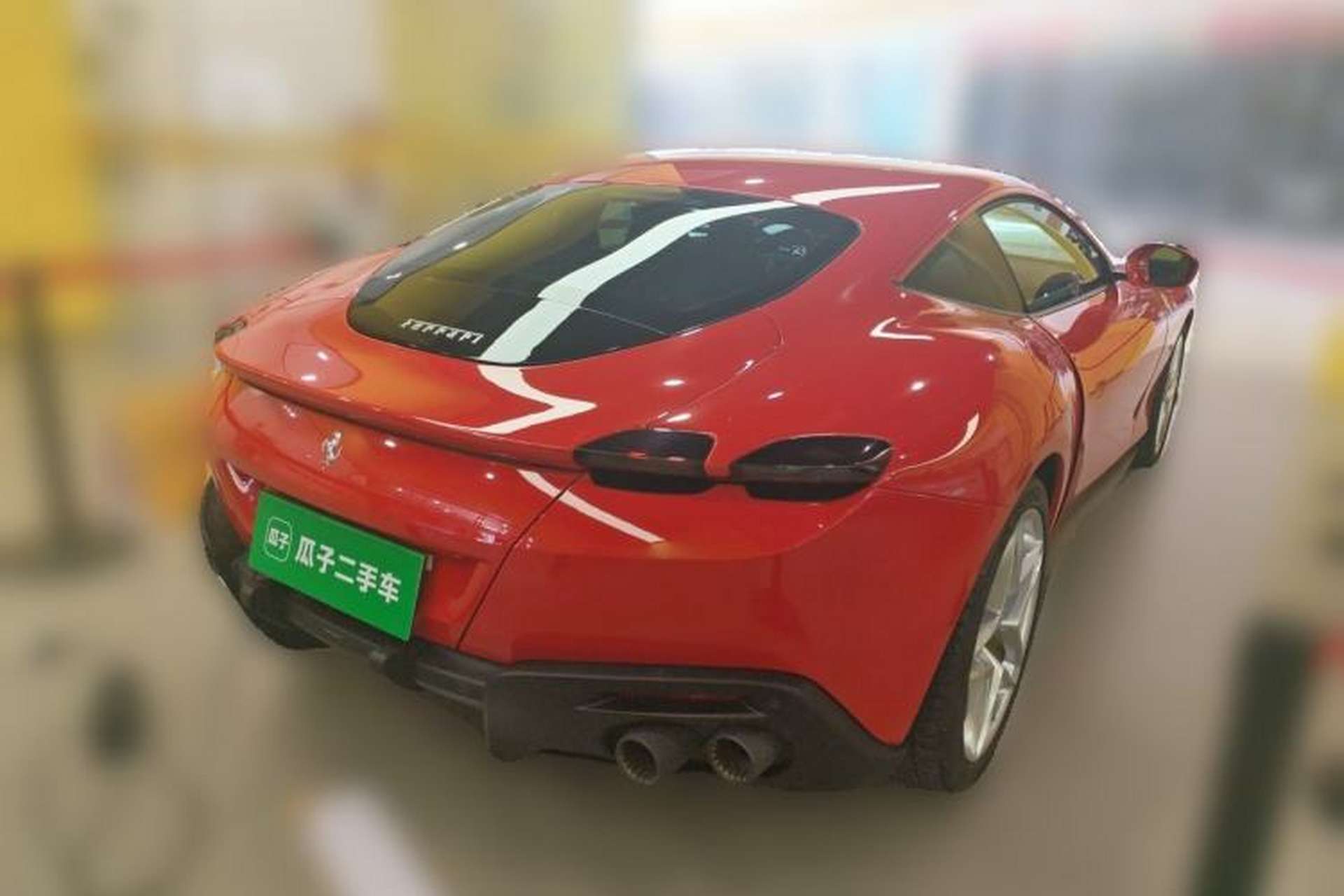 Used Ferrari Roma 2020 3.9T V8 Rear Right 45 Deg