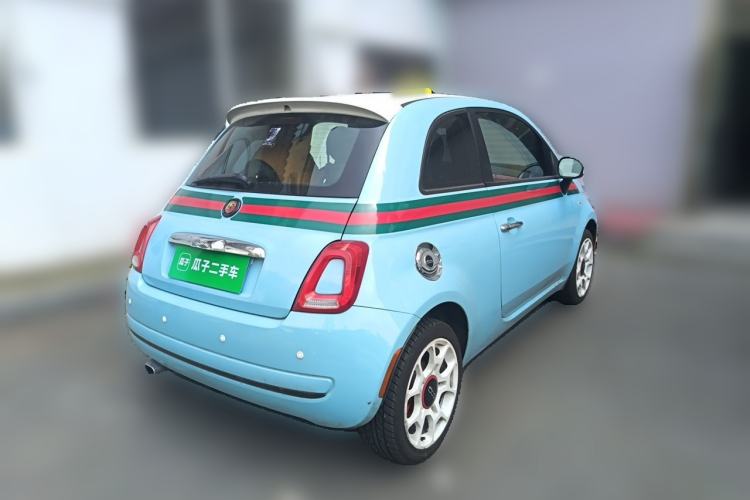 Used Fiat 500 2011 1.4L Sport Edition Rear Right 45 Deg