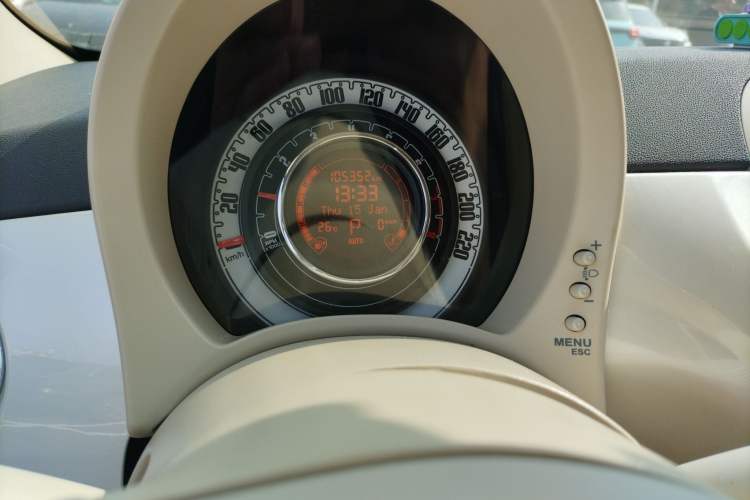 Used Fiat 500 2011 1.4L Deluxe Edition Instrument Cluster