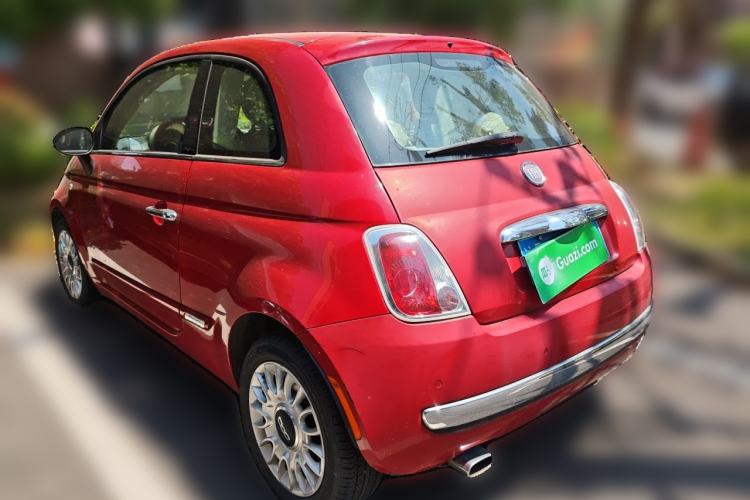 Used Fiat 500 2011 1.4L Deluxe Edition Rear Left 45 Deg