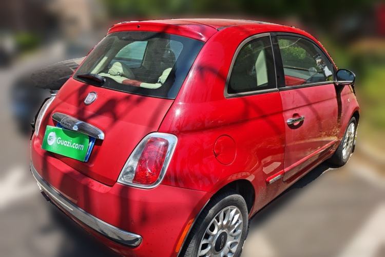 Used Fiat 500 2011 1.4L Deluxe Edition Rear Right 45 Deg