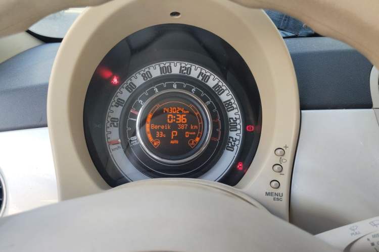 Used Fiat 500 2011 1.4L Fashion Edition Instrument Cluster