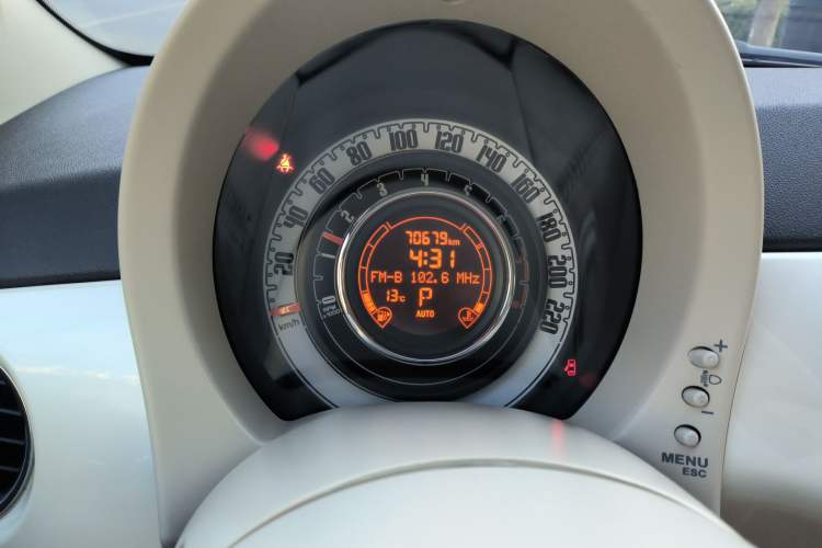 Used Fiat 500 2011 1.4L Fashion Edition Instrument Cluster