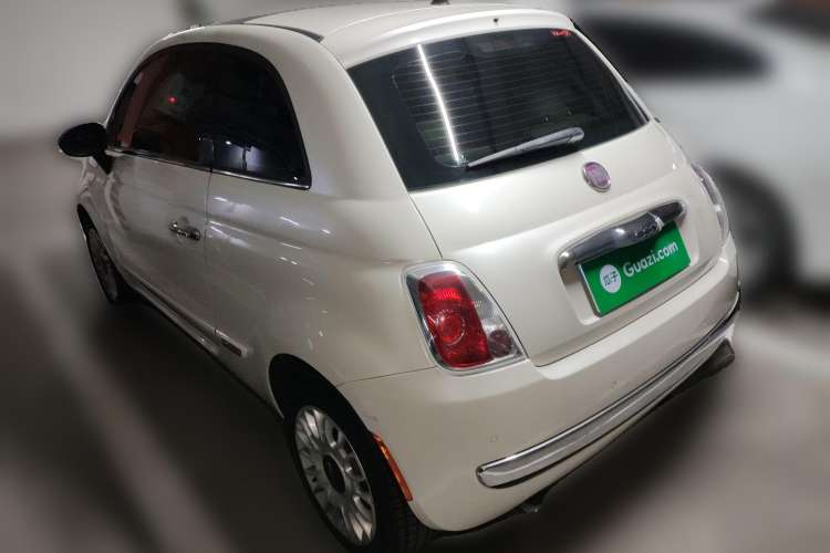 Used Fiat 500 2011 1.4L Deluxe Edition Rear Left 45 Deg