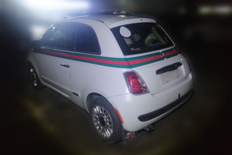 Used Fiat 500 2011 1.4L Deluxe Edition Rear Left 45 Deg