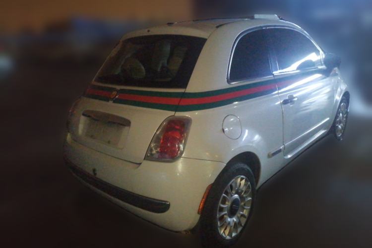 Used Fiat 500 2011 1.4L Deluxe Edition Rear Right 45 Deg
