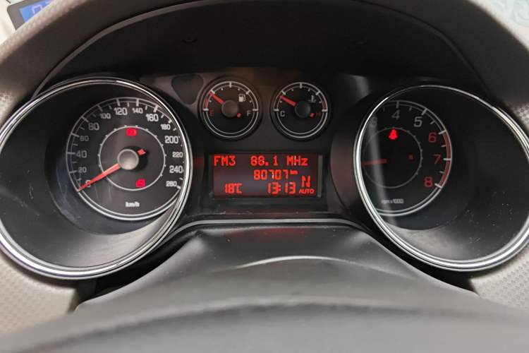 Used Fiat Bravo 2011 1.4T AMT Fashion Edition Instrument Cluster