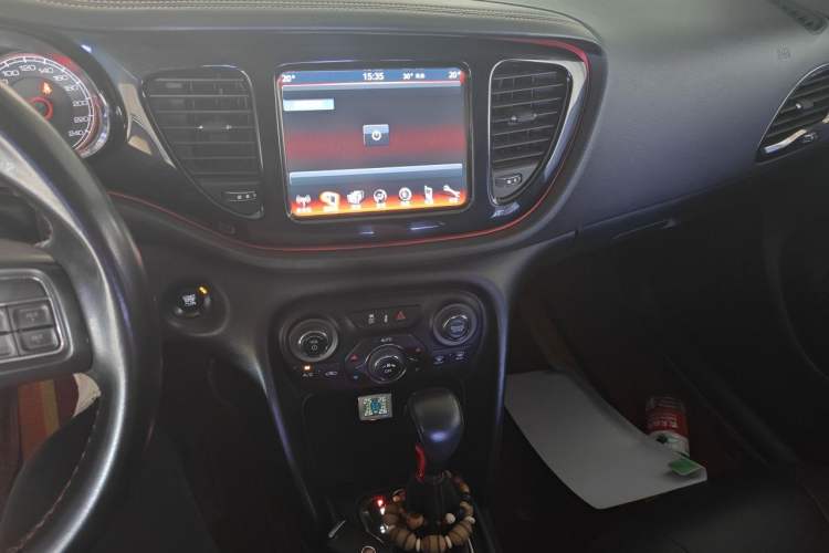 Used Fiat Ottimo 2014 1.4T Automatic Luxury Sport Edition Audio And AC Panel