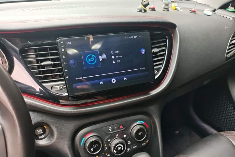 Used Fiat Ottimo 2014 1.4T Automatic Sport Edition Audio And AC Panel