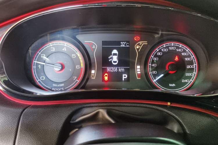 Used Fiat Ottimo 2014 1.4T Automatic Luxury Sport Edition Instrument Cluster