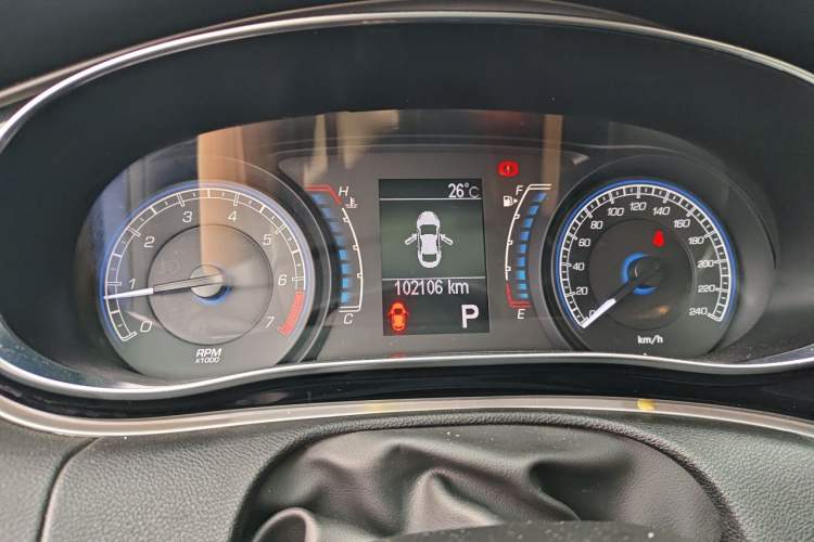 Used Fiat Ottimo 2014 1.4T Automatic Comfort Edition Instrument Cluster