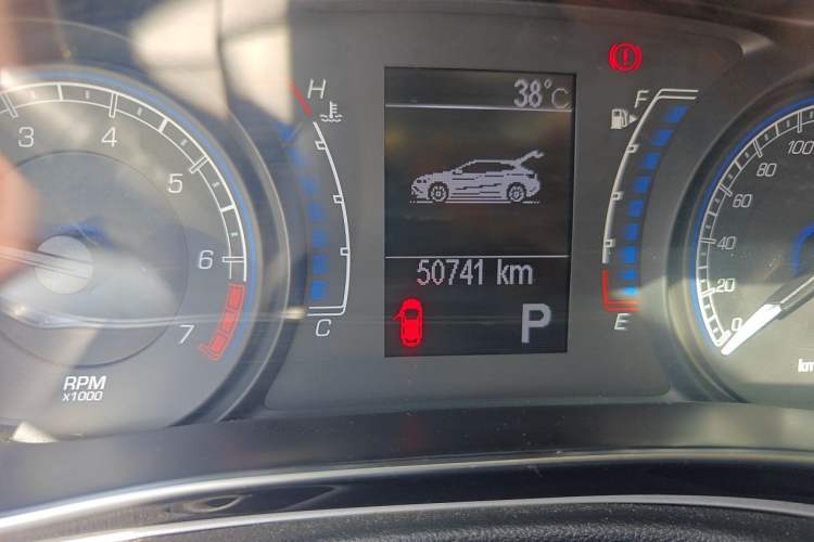 Used Fiat Ottimo 2014 1.4T Automatic Comfort Edition Odometer Close Up