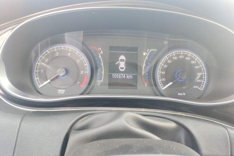 Used Fiat Ottimo 2014 1.4T Automatic Comfort Edition Odometer Close Up