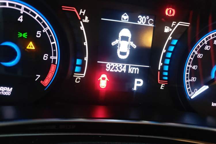 Used Fiat Ottimo 2014 1.4T Automatic Comfort Edition Odometer Close Up