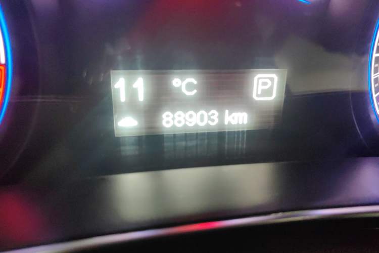 Used Fiat Ottimo 2014 1.4T Automatic Fashion Edition Odometer Close Up