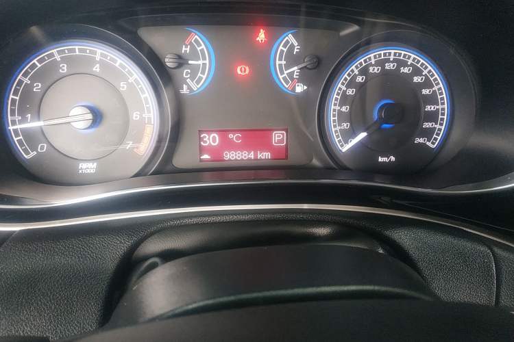 Used Fiat Ottimo 2014 1.4T Automatic Fashion Edition Odometer Close Up