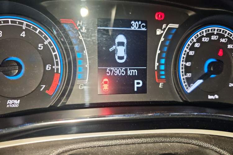 Used Fiat Ottimo 2014 1.4T Automatic Comfort Edition Odometer Close Up