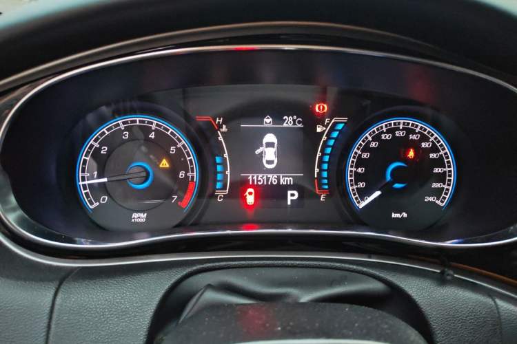 Used Fiat Ottimo 2014 1.4T Automatic Comfort Edition Odometer Close Up