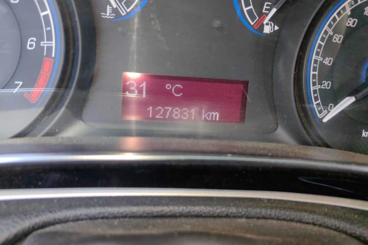 Used Fiat Ottimo 2014 1.4T Automatic Fashion Edition Odometer Close Up