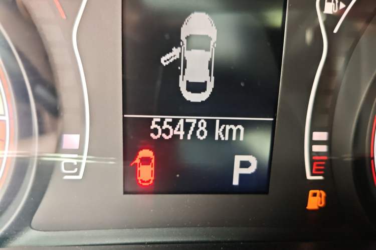 Used Fiat Ottimo 2014 1.4T Automatic Sport Edition Odometer Close Up