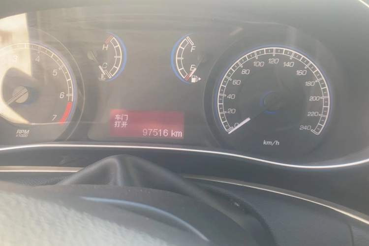 Used Fiat Ottimo 2014 1.4T Automatic Fashion Edition Odometer Close Up