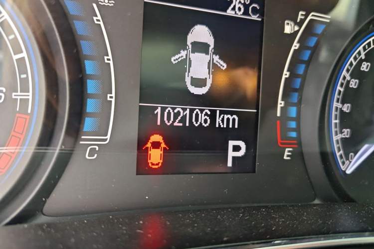 Used Fiat Ottimo 2014 1.4T Automatic Comfort Edition Odometer Close Up