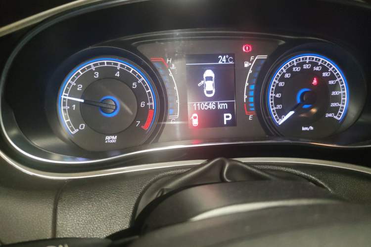 Used Fiat Ottimo 2014 1.4T Automatic Comfort Edition Odometer Close Up