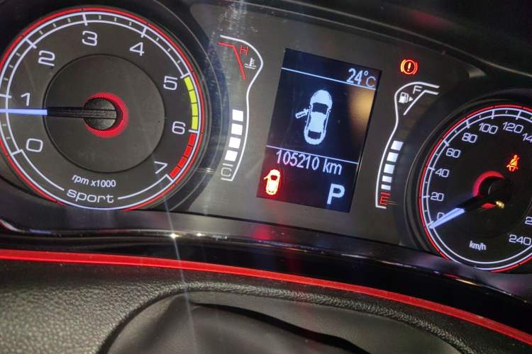 Used Fiat Ottimo 2014 1.4T Automatic Sport Edition Odometer Close Up
