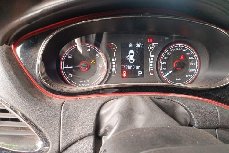 Used Fiat Ottimo 2014 1.4T Automatic Sport Edition Odometer Close Up