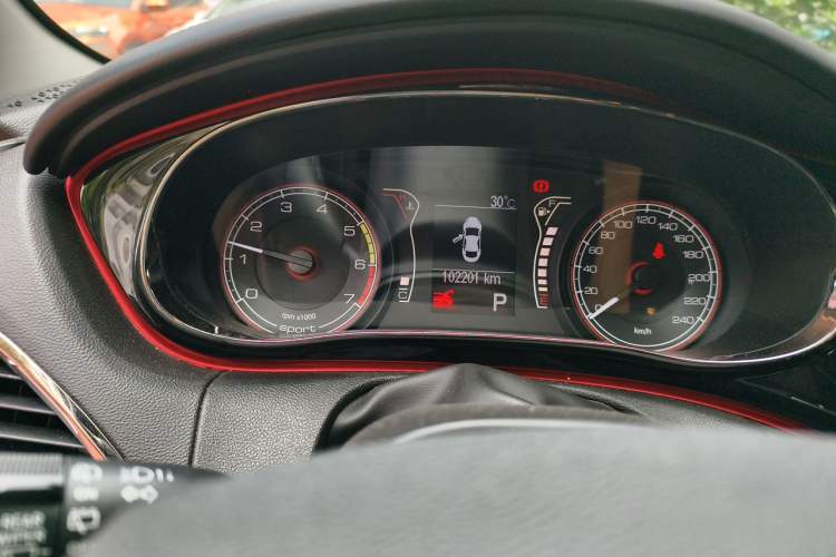 Used Fiat Ottimo 2014 1.4T Automatic Sport Edition Odometer Close Up