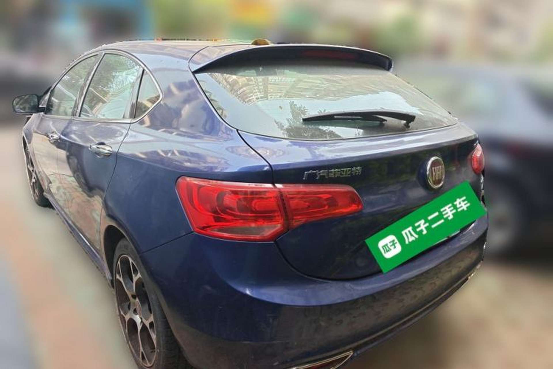 Used Fiat Ottimo 2014 1.4T Automatic Sport Edition Rear Left 45 Deg