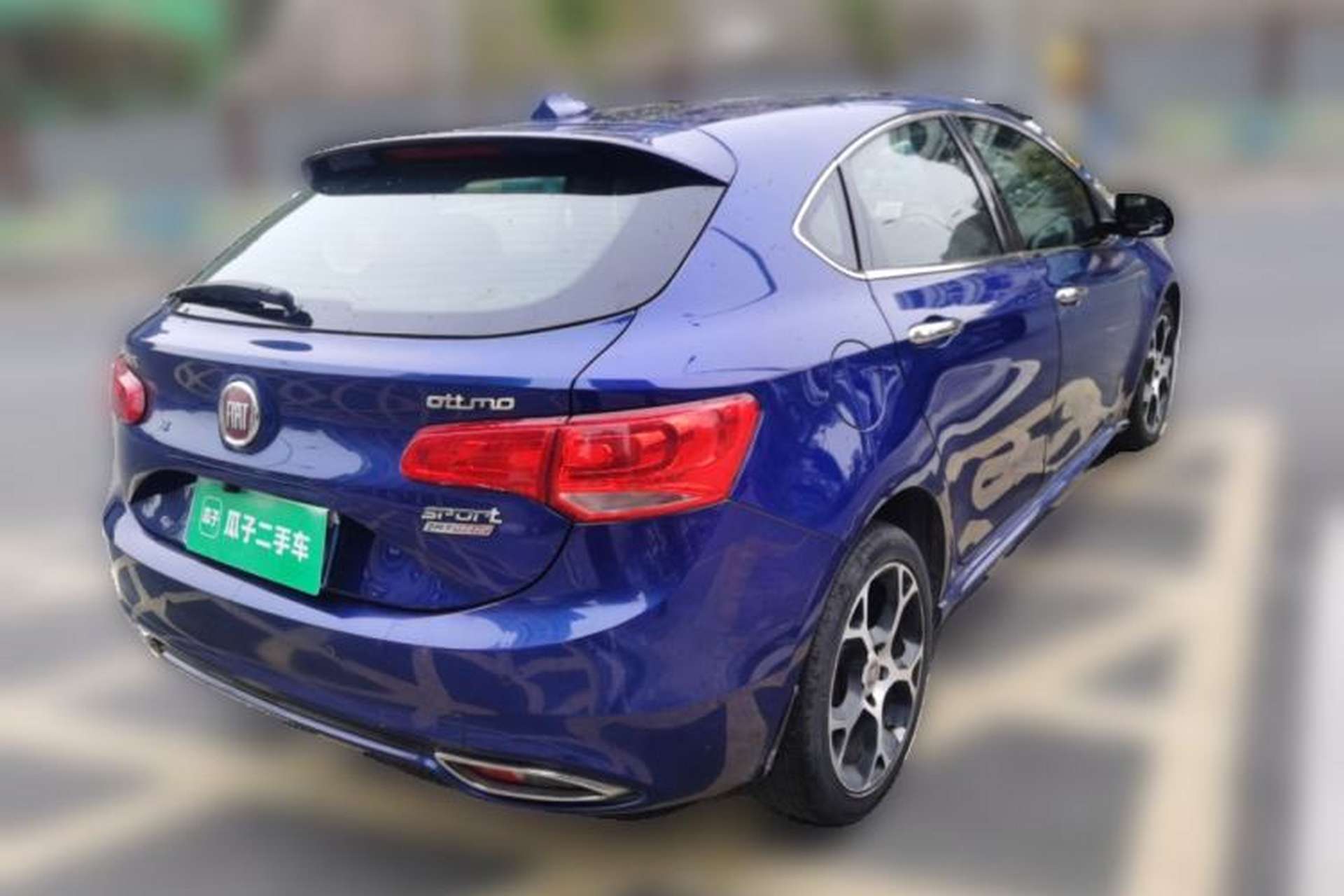 Used Fiat Ottimo 2014 1.4T Automatic Sport Edition Rear Right 45 Deg
