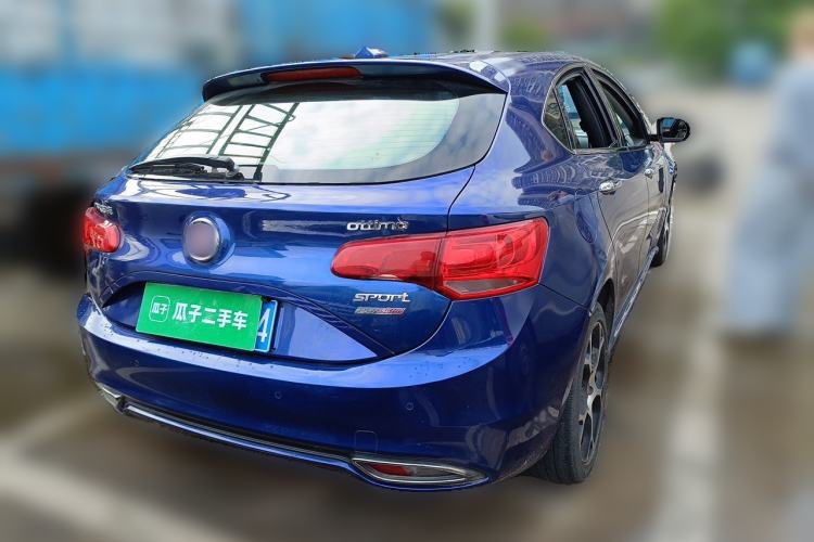 Used Fiat Ottimo 2014 1.4T Automatic Sport Edition Rear Right 45 Deg