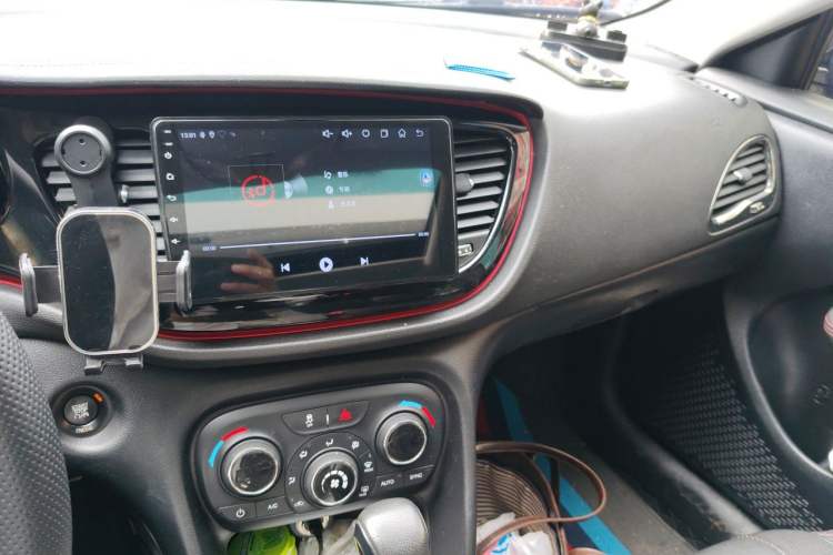 Used Fiat Ottimo 2014 1.4T Automatic Sport Edition Audio And AC Panel